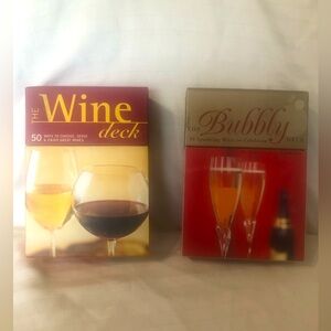 Two Boxes of Wine Cards